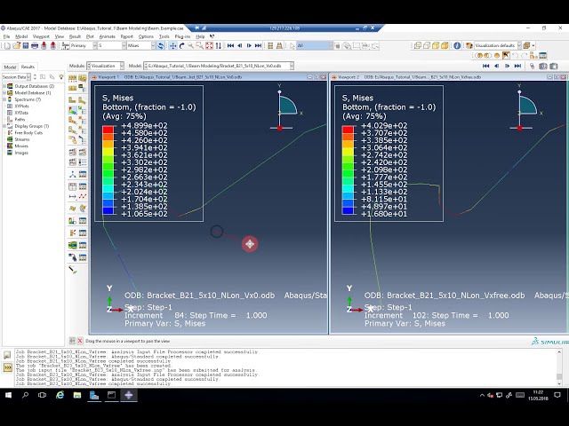 فیلم آموزشی: آموزش Abaqus: Beam Elements #4 مثال راه حل با زیرنویس فارسی