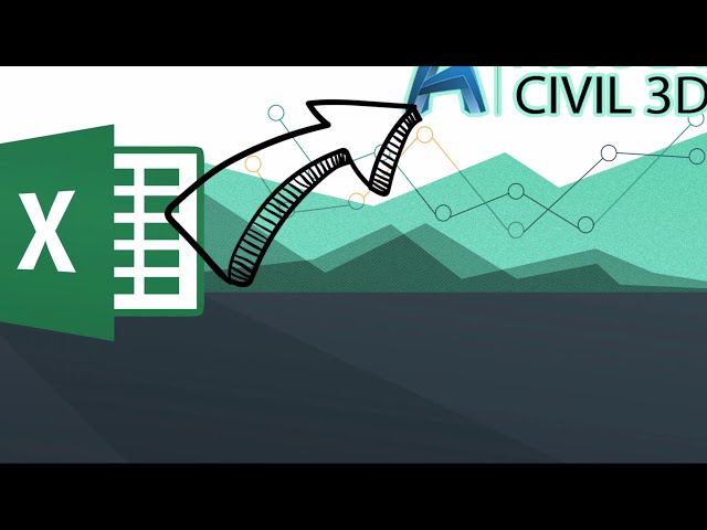 فیلم آموزشی: صادرات فایل های اکسل به CIVIL 3D با زیرنویس فارسی