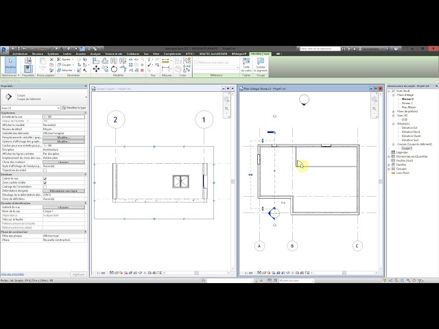 فیلم آموزشی: 12 - بخش: اضافه کردن یک نما (REVIT 2017) با زیرنویس فارسی