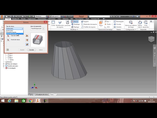 فیلم آموزشی: آموزش ورق فلزی مخترع autodesk # 1 [EASY] 2019 👍👍 با زیرنویس فارسی