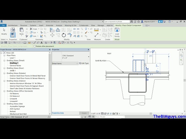 فیلم آموزشی: Revit Details - تبدیل جزئیات CAD به Revit - CADtechSeminars.com با زیرنویس فارسی
