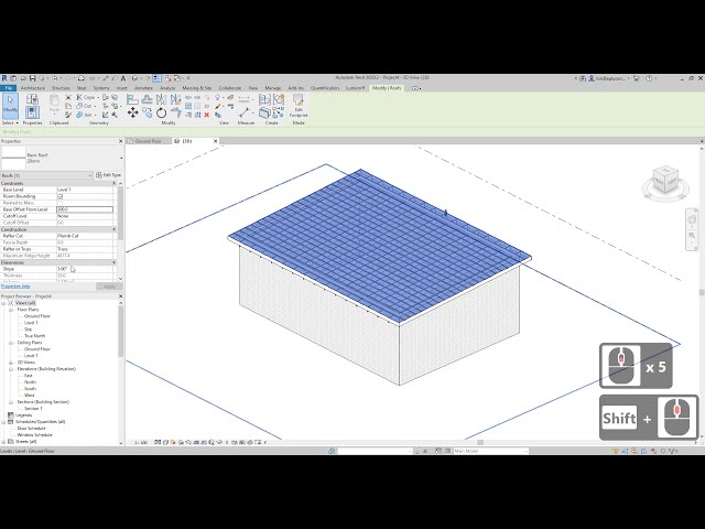 فیلم آموزشی: نکات Revit (روز 44) - سیستم تیر برای ساختار سقف