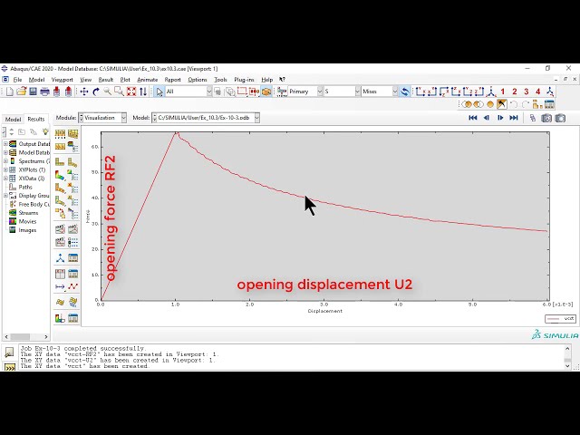 فیلم آموزشی: مثال 10.3 نحوه استفاده از Abaqus Virtual Crack Closure VCCT برای لایه برداری تعمیرات باند شده با زیرنویس فارسی