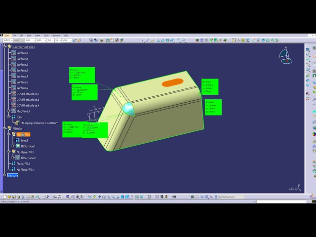 فیلم آموزشی: کاهش شعاع فیله CATIA V5