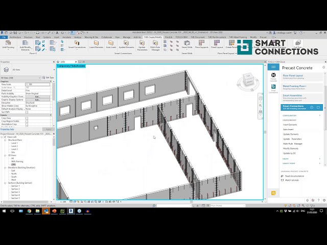 فیلم آموزشی: مدلسازی و مستندسازی بتن پیش ساخته در Revit با زیرنویس فارسی