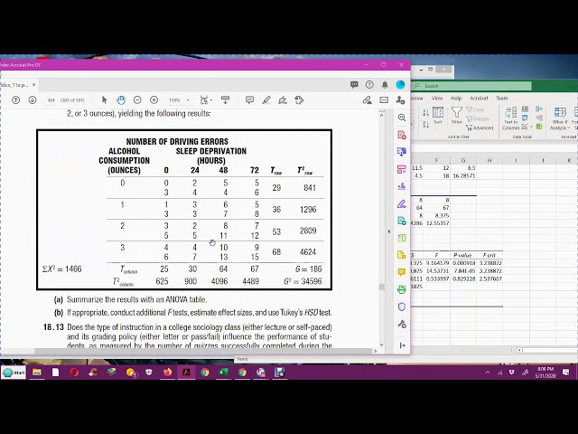 فیلم آموزشی: ANOVA دو عاملی با تکرار در Excel و SPSS با زیرنویس فارسی