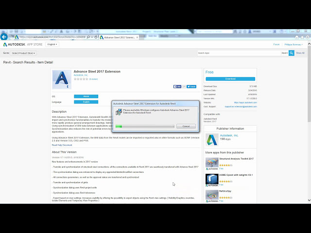 فیلم آموزشی: افزونه Advance Steel 2017 برای Revit 2017
