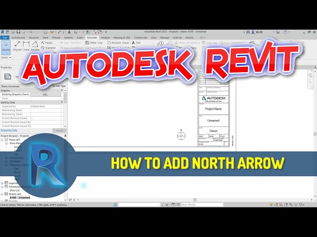 فیلم آموزشی: آموزش Revit How To Add North Arrow با زیرنویس فارسی