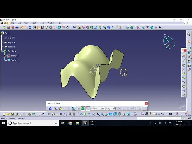 فیلم آموزشی: مقدمه ای بر میز کار طراحی سطحی CATIA FreeStyle با زیرنویس فارسی