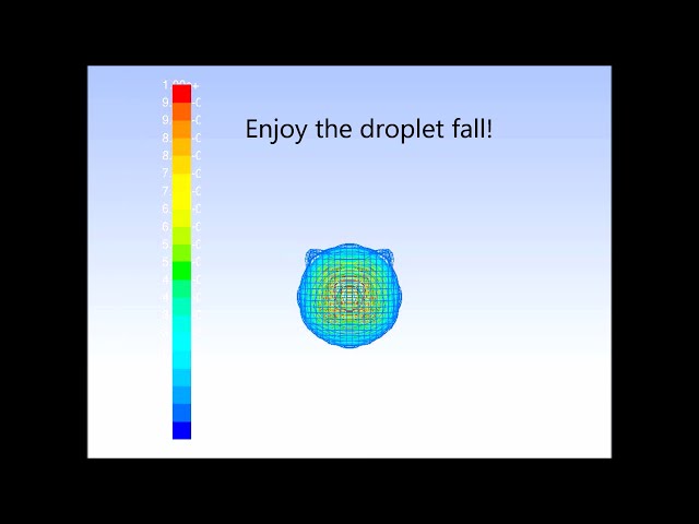فیلم آموزشی: آموزش شبیه سازی ریزش قطرات آب در Ansys Fluent با استفاده از مدل VOF