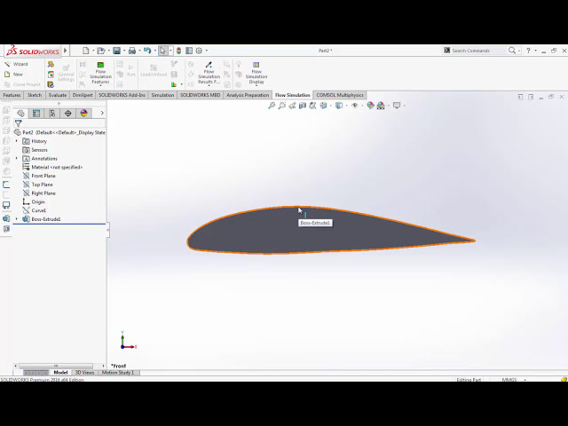 فیلم آموزشی: طراحی ایرفویل با QBlade & Solidworks با زیرنویس فارسی