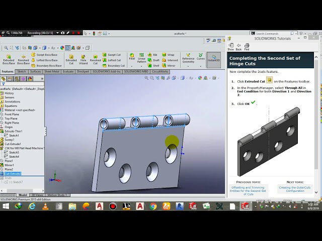 فیلم آموزشی: تکنیک های طراحی پیشرفته SOLIDWORKS مقدماتی با زیرنویس فارسی