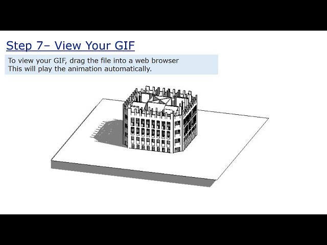 فیلم آموزشی: نحوه ساخت GIF های متحرک در Revit با زیرنویس فارسی