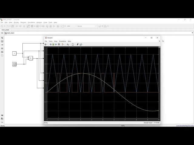 فیلم آموزشی: نحوه تولید PWM در MATLAB Simulink | SPWM در MATLAB Simulink | آموزش متلب با زیرنویس فارسی