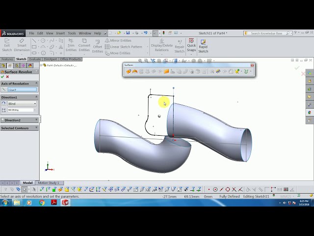 فیلم آموزشی: مدل سوپاپ solidworks