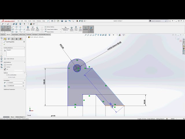 فیلم آموزشی: محدودیت های طرح در Solidworks با زیرنویس فارسی