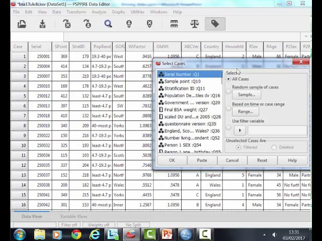 فیلم آموزشی: ماژول های مهارت های داده: فیلتر کردن یک مجموعه داده در SPSS یا PSPP با زیرنویس فارسی