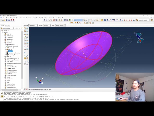 فیلم آموزشی: # آموزش های ABAQUS - پویایی حالت پایدار با زیرنویس فارسی