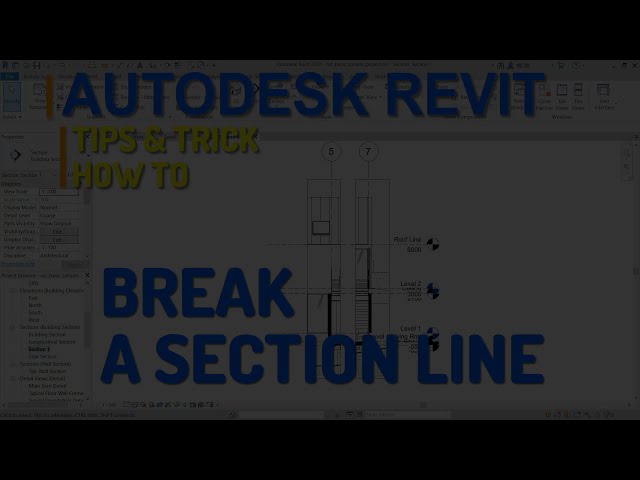 فیلم آموزشی: Autodesk Revit چگونه می توان یک خط بخش را شکست با زیرنویس فارسی