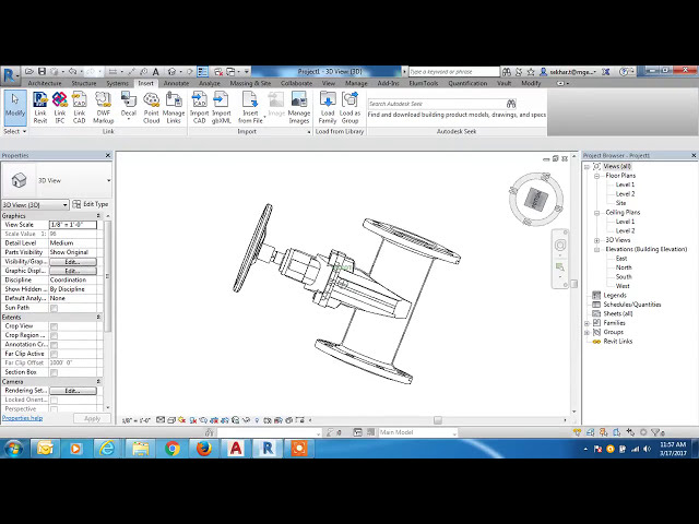 فیلم آموزشی: در حال وارد کردن فایل sat در revit