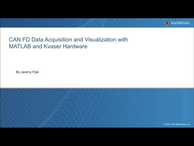 فیلم آموزشی: CAN FD Data Acquisition and Visualization با متلب و سخت افزار Kvaser [بازپخش وبینار] با زیرنویس فارسی