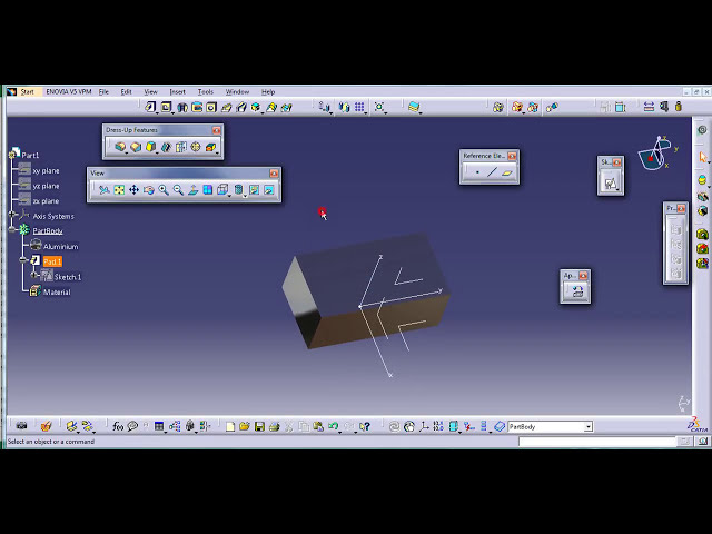 فیلم آموزشی: نحوه اعمال مواد و نحوه ایجاد مواد جدید در CATIA V5 با زیرنویس فارسی