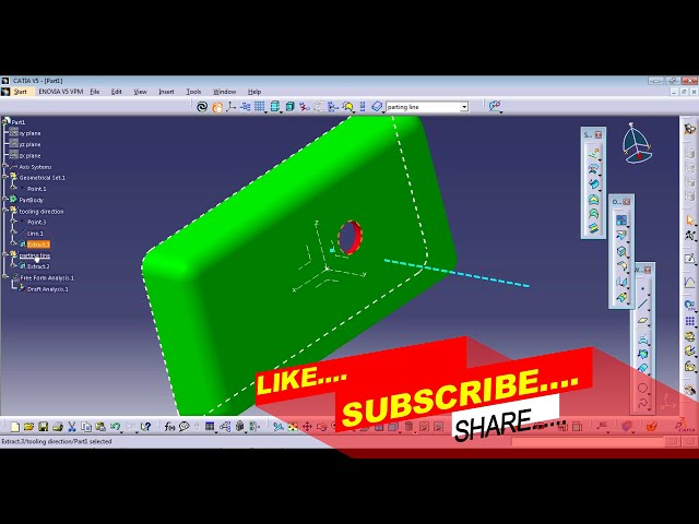 فیلم آموزشی: تجزیه و تحلیل پیش نویس CATIA V5