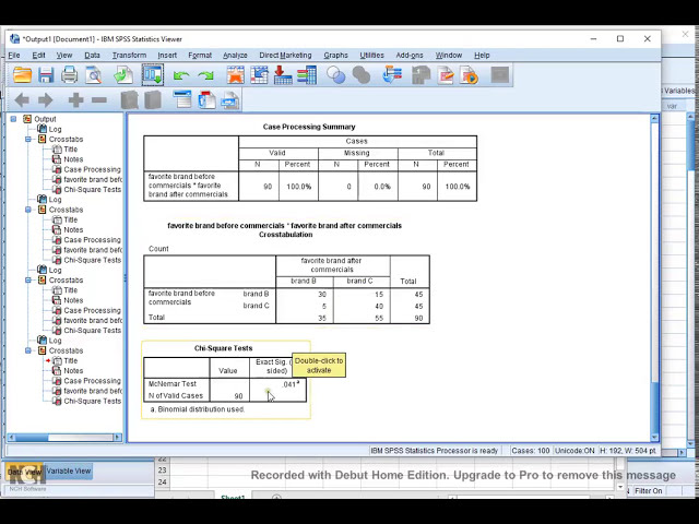 فیلم آموزشی: SPSS - تجزیه و تحلیل تعقیبی آزمون Bowker با زیرنویس فارسی