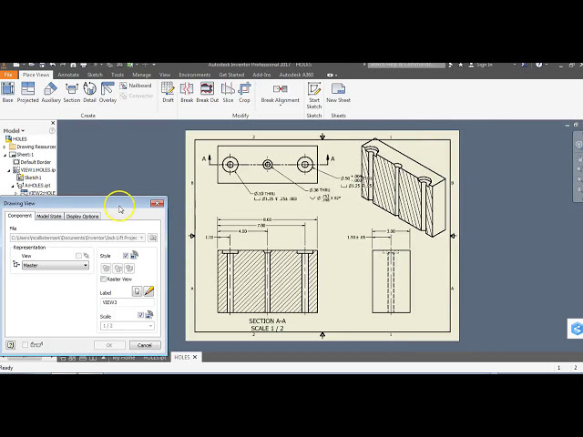 فیلم آموزشی: Autodesk Inventor - حفره ها و تلورانس ها در Autodesk Inventor با زیرنویس فارسی