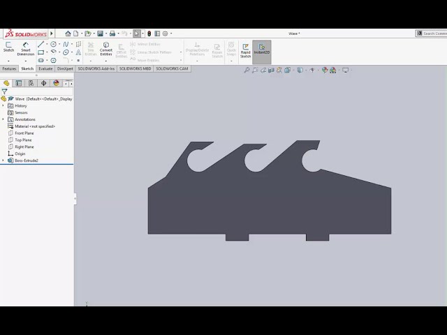 فیلم آموزشی: تبدیل یک قطعه Solidworks به یک فایل DXF با زیرنویس فارسی