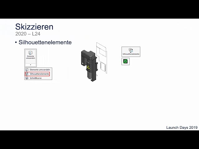 فیلم آموزشی: SOLIDWORKS 2020 - Sketching - Silhouette Elements با زیرنویس فارسی