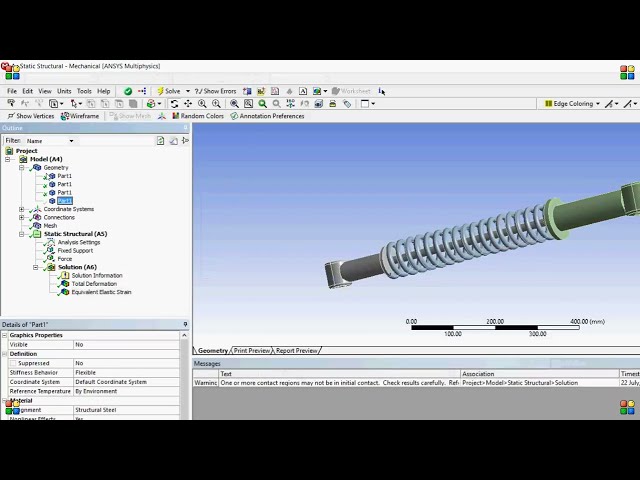 فیلم آموزشی: دمپر انسیس | میز کار Ansys | کتیا به انسیس|