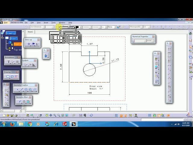 فیلم آموزشی: CATIA V5 واحد تغییر در مدل سازی و پیش نویس با زیرنویس فارسی