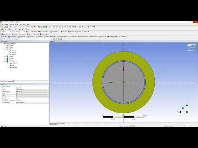 فیلم آموزشی: مبدل حرارتی لوله متحدالمرکز Ansys CFD CFX قسمت 1: هندسه با زیرنویس فارسی