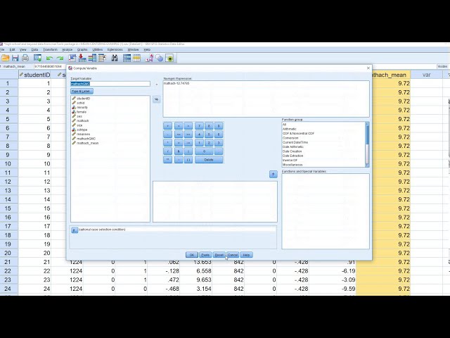 فیلم آموزشی: میانگین کل و میانگین گروهی با استفاده از SPSS (17 ژوئیه 2019) با زیرنویس فارسی