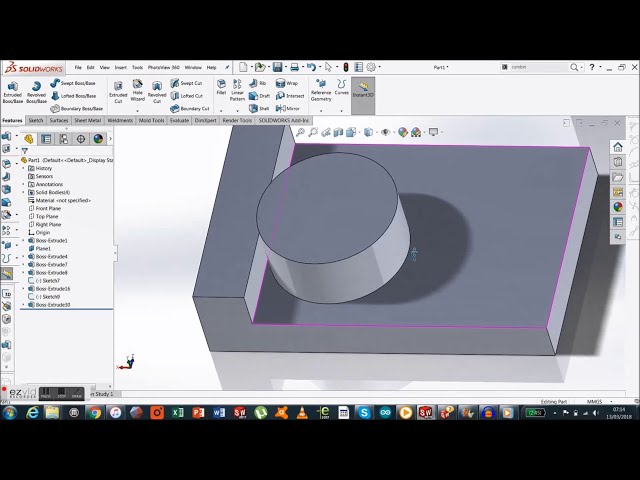 فیلم آموزشی: خطای ضخامت صفر - آموزش Solidworks - رفع کنید! با زیرنویس فارسی