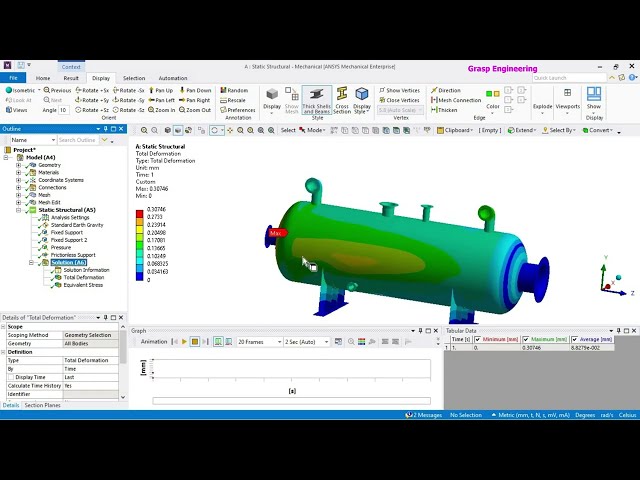 فیلم آموزشی: تجزیه و تحلیل نازل با استفاده از مدل سازی Shell To Solid Sub با ANSYS Workbench با زیرنویس فارسی