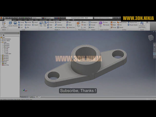 فیلم آموزشی: ✅ Autodesk Inventor – آموزش طراحی Rowlock