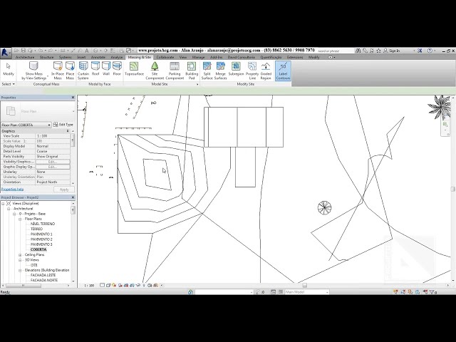 فیلم آموزشی: [REVIT] نحوه ابعاد توپوگرافی با استفاده از Label Contours با زیرنویس فارسی