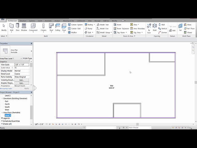 فیلم آموزشی: Autodesk Revit 2017 - محاسبه مساحت سطح کف با زیرنویس فارسی