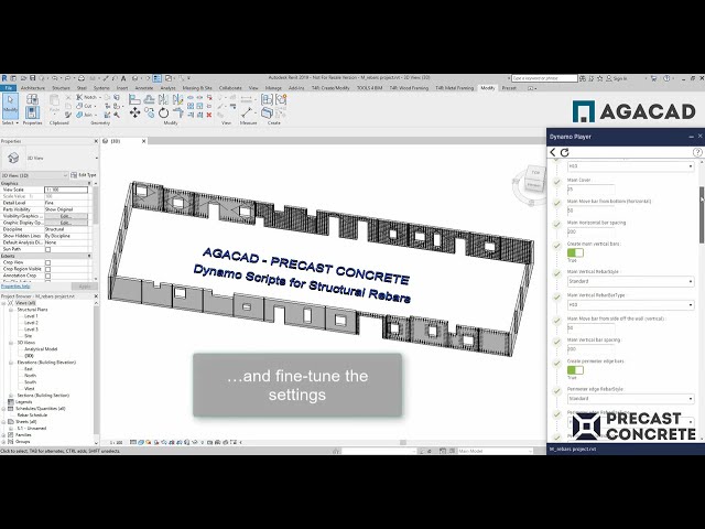 فیلم آموزشی: Dynamo Script شماره 5: تمام میلگردها را تنها با یک اسکریپت در Revit قرار دهید