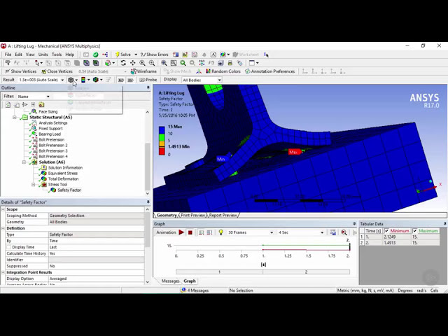 فیلم آموزشی: مقدمه ای بر ANSYS | Legend Controls & Safety Factorr | اپ 4.2 با زیرنویس فارسی