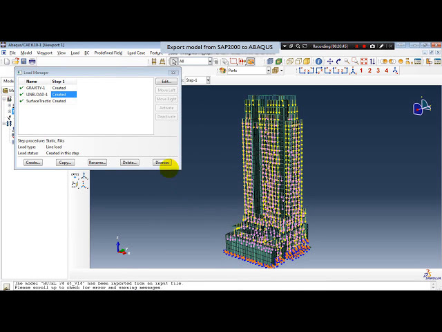 فیلم آموزشی: نمونه SAP به Abaqus