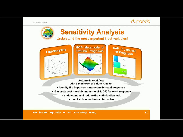 فیلم آموزشی: بهینه سازی ماشین ابزار وبینار با ANSYS optiSLang 2017 06 07 با زیرنویس فارسی