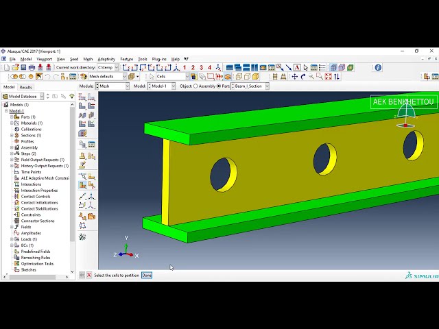 فیلم آموزشی: Abaqus Tutorial 4 (اصلی): Simply Supported Beam