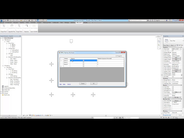 فیلم آموزشی: Revit Ungroup All Groups