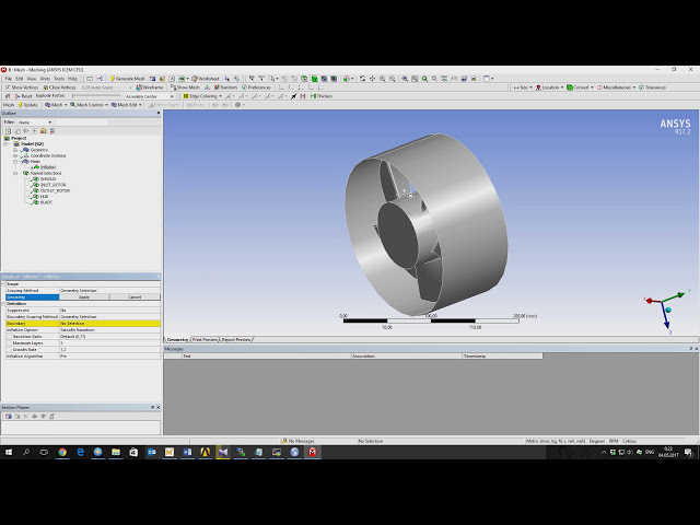 فیلم آموزشی: آموزش ANSYS CFX Part - 1/2 | تجزیه و تحلیل پروانه، محاسبات رانش و قدرت