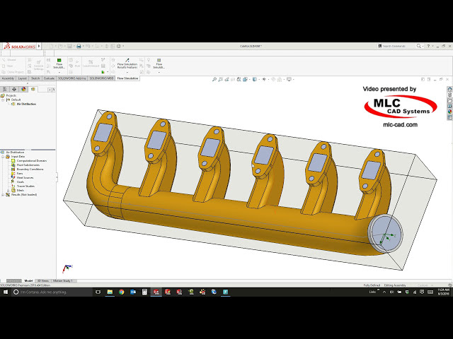 فیلم آموزشی: با استفاده از SOLIDWORKS Flow Simulation Wizard با زیرنویس فارسی