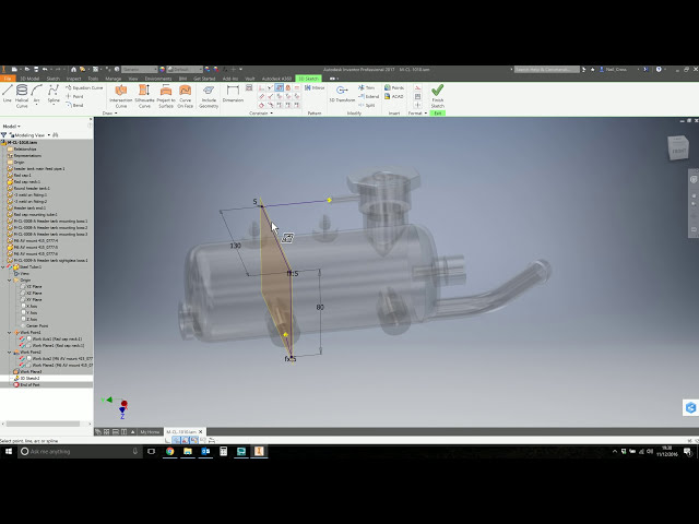 فیلم آموزشی: How to 3D Sketch [v2.0] 2017 | Autodesk Inventor با زیرنویس فارسی