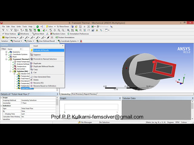 فیلم آموزشی: تجزیه و تحلیل حرارتی گذرا و حالت پایدار با استفاده از ANSYS برای مبتدیان با زیرنویس فارسی